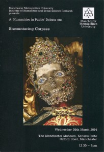 Encountering Corpses conference at Manchester Museum.